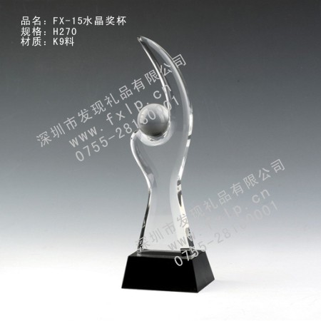 FX-15水晶奖杯 水晶奖杯,水晶奖杯的价格,上海水晶奖杯制作,上海水晶奖杯优惠