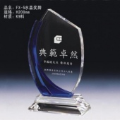 FX-5水晶奖牌