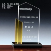 FX-22水晶奖牌