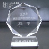 FX-35水晶奖牌