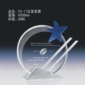 个性奖品FX-17五星奖牌