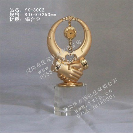 YX-8002概念抽象奖杯 上海奖杯,金属奖杯,奖杯图片,奖杯生产厂家,上海奖杯设计