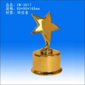 展览会奖品XW-3017五星奖杯