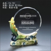 单位奖品FA-701陶瓷奖牌