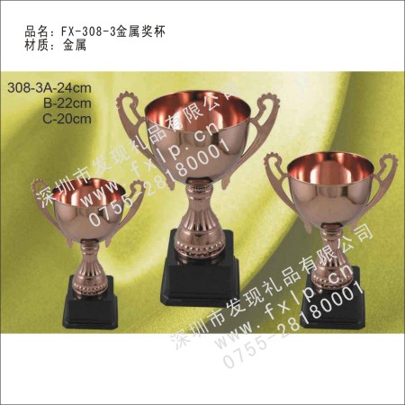FX-308-3金属奖杯 