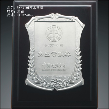 FX-J105实木奖牌 