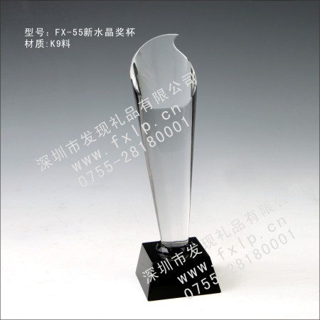FX-55新水晶奖杯 