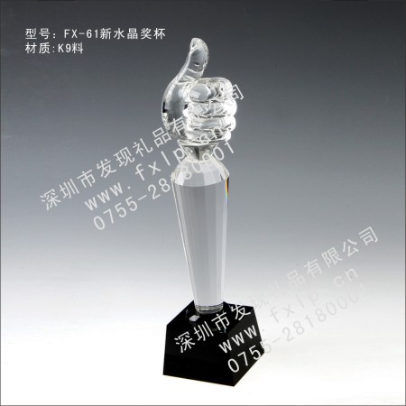 FX-61新水晶奖杯 制作深圳水晶奖杯,定做深圳水晶奖杯,批发深圳水晶奖杯,深圳水晶奖杯订购,深圳水晶奖杯网